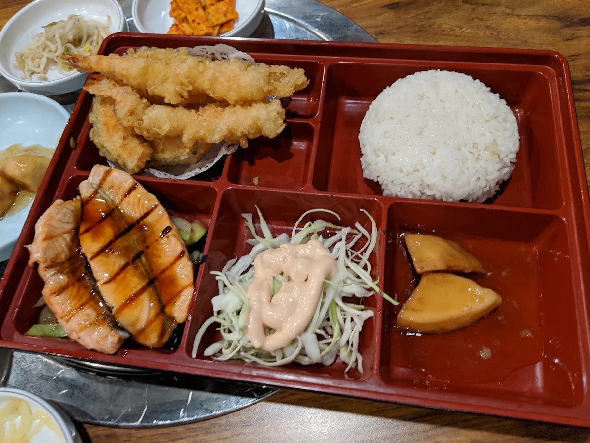 Salmon Teriyaki Bento Box