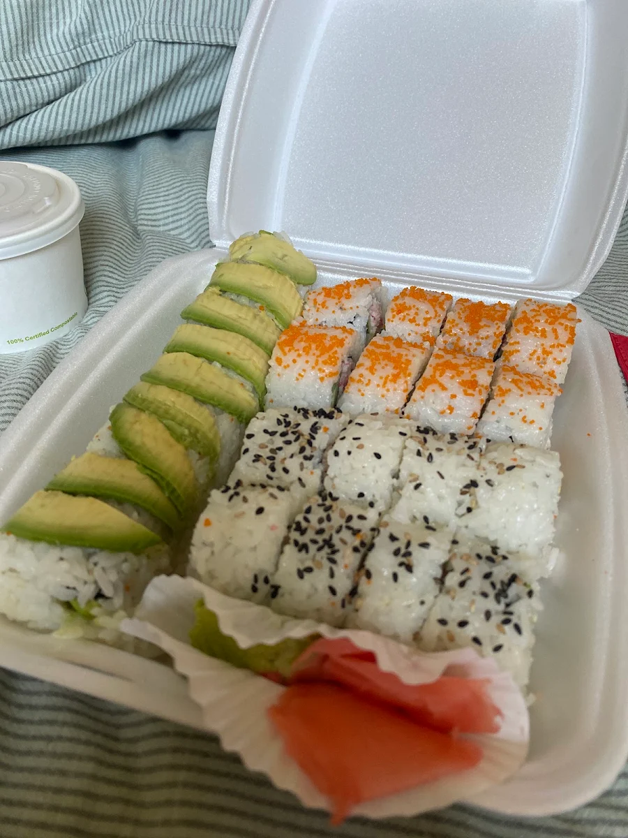 Avocado Roll California Roll Dynamite Roll