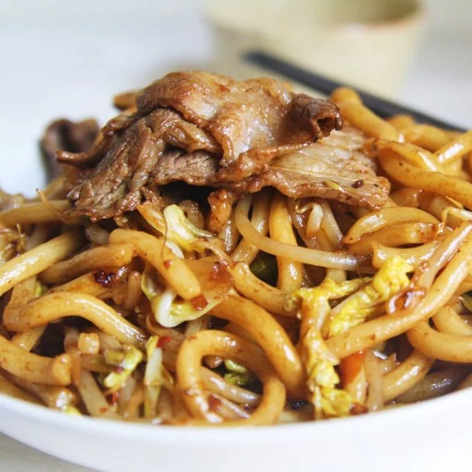 Beef Yaki U-Don