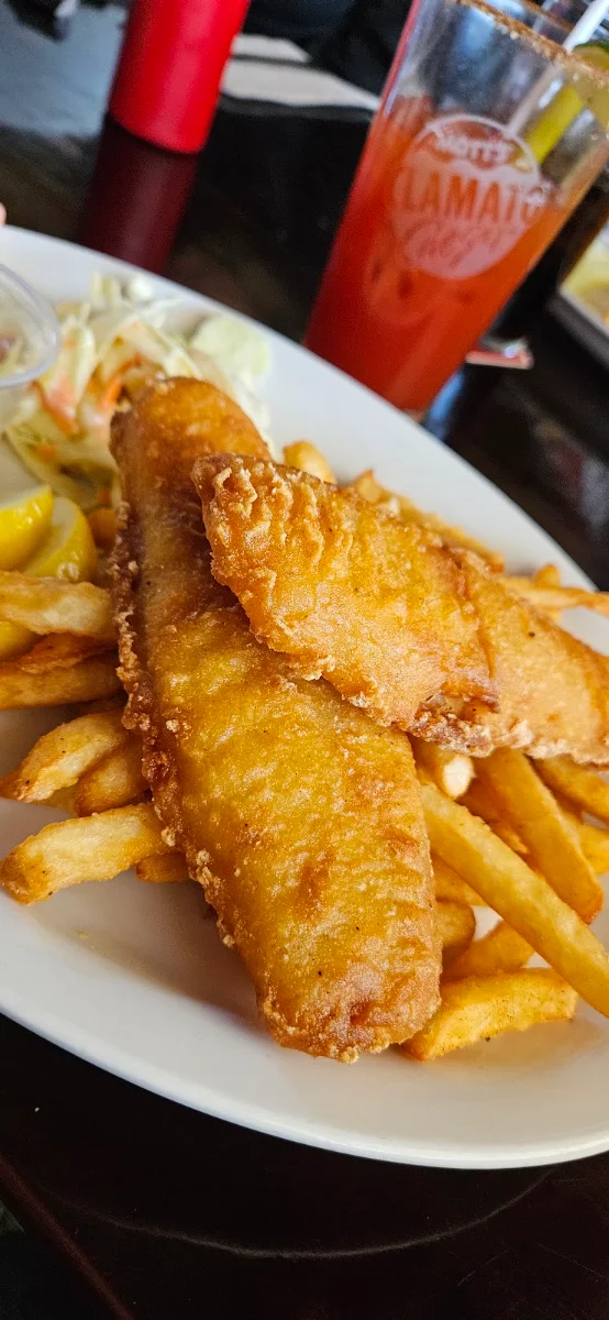 Beer Battered Fish & Chips