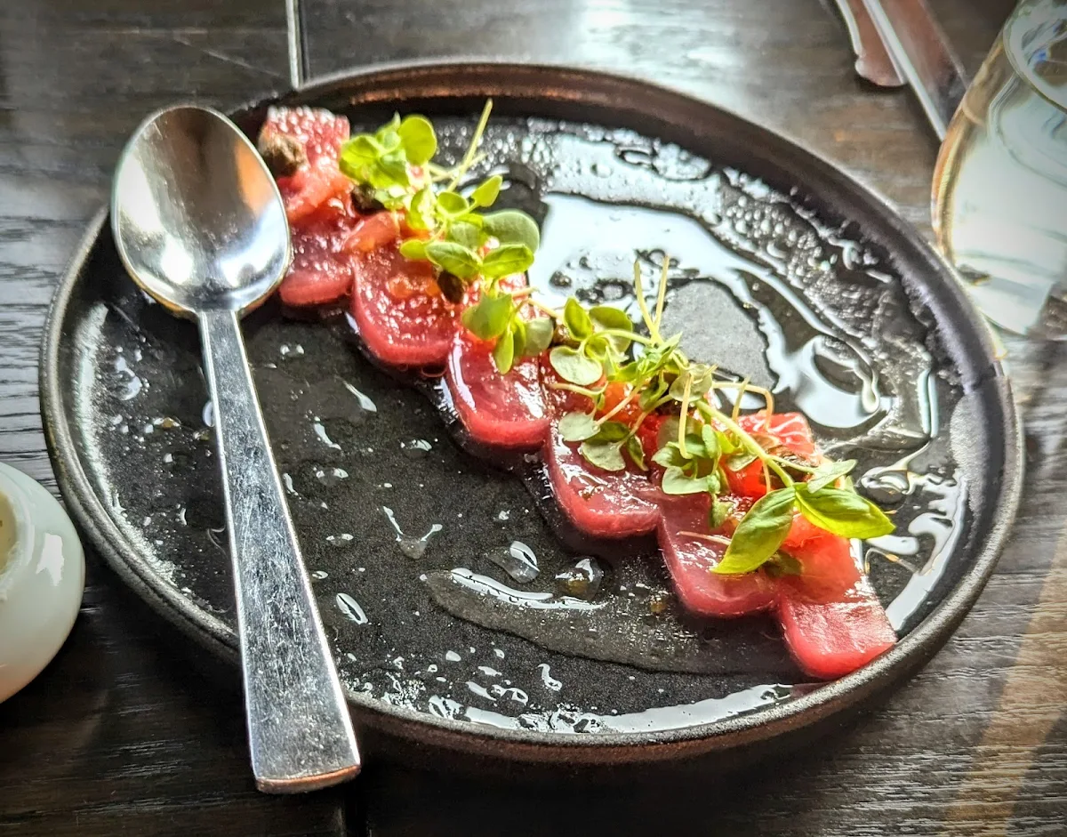 Ahi Tuna Crudo