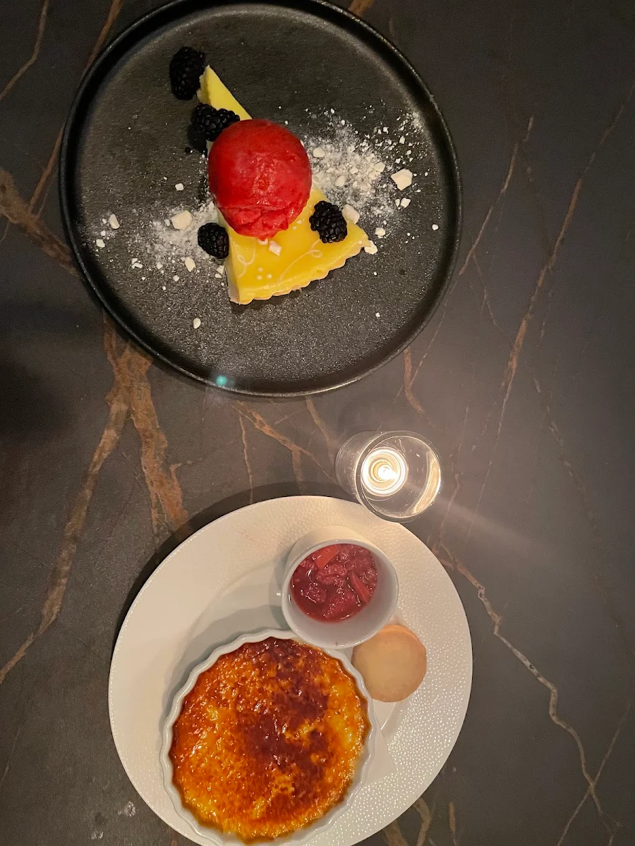 Orange Blossom Crème Brulee