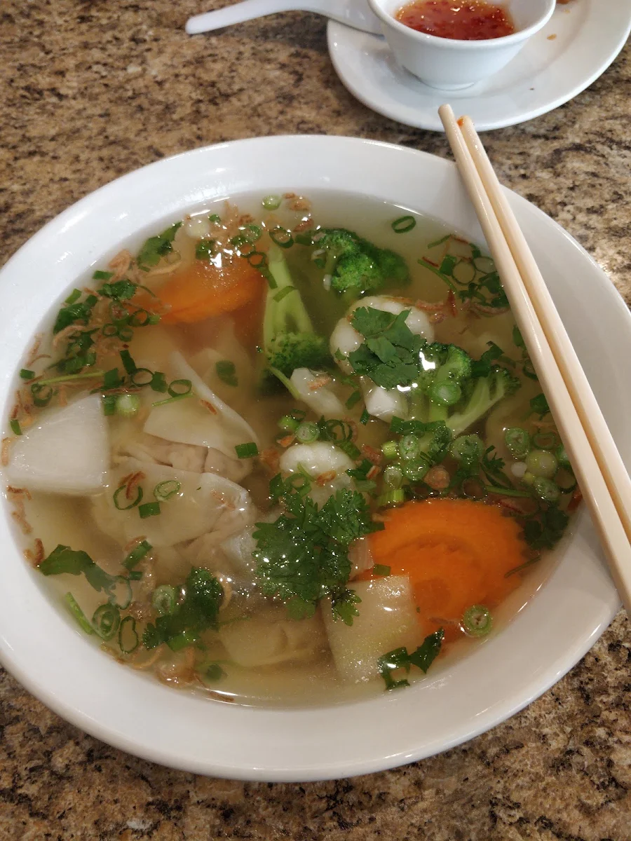 Wonton Noodle Soup