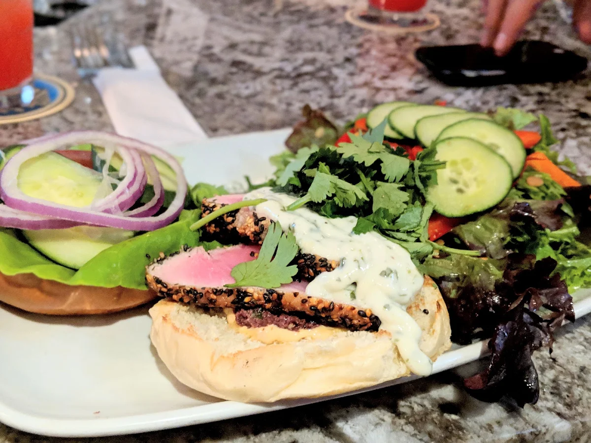 Ahi Tuna Burger