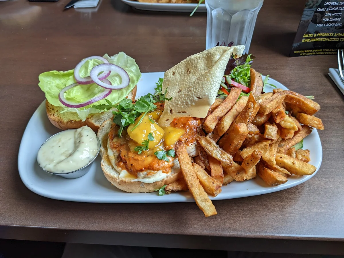Butter Me Up Burger Butter Chicken
