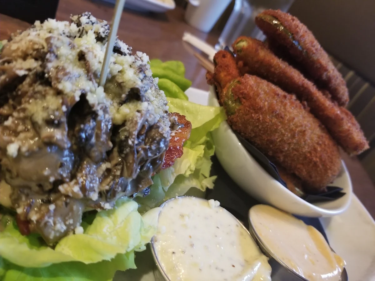 Wild Mushroom Burger