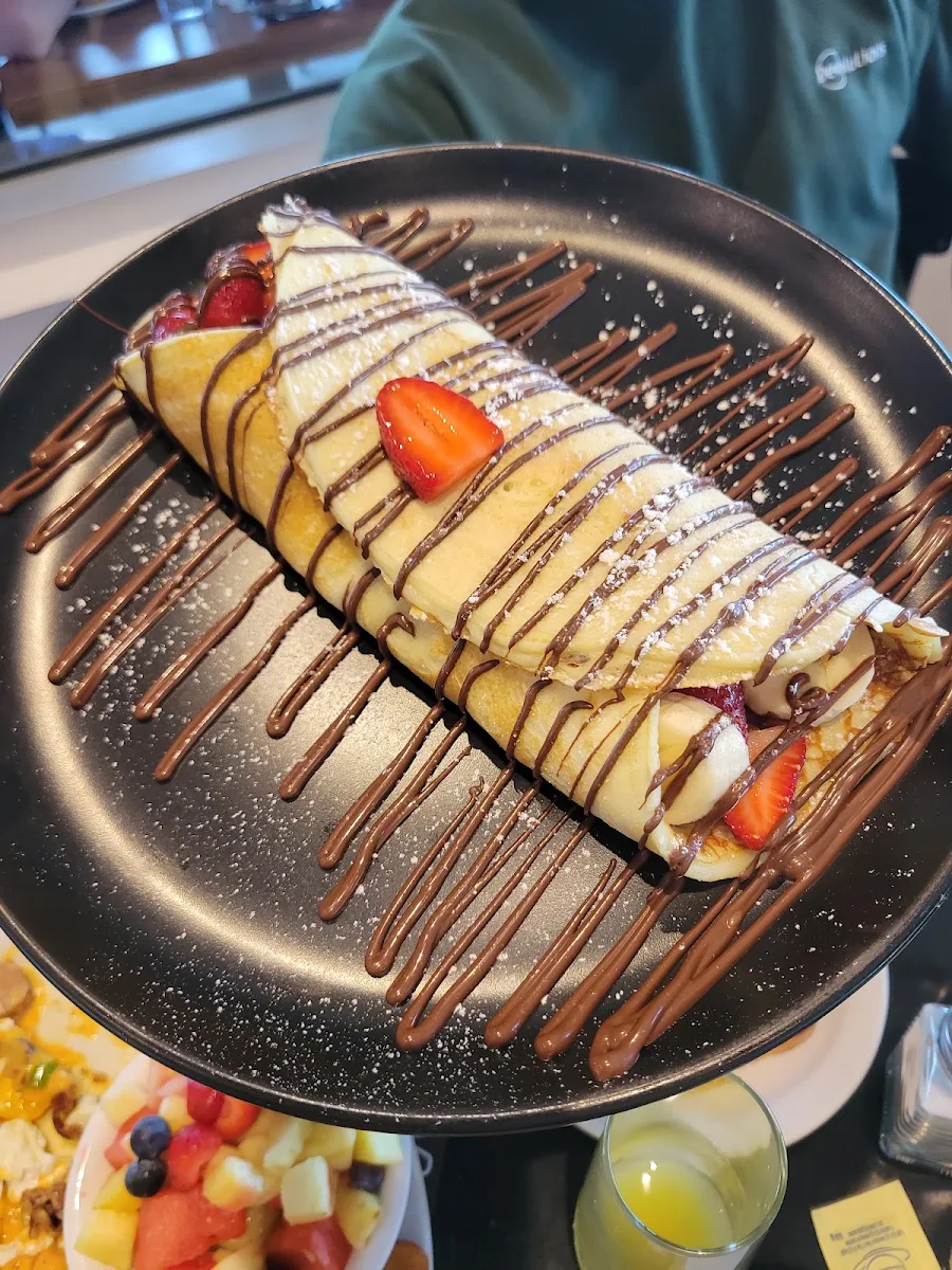 Crêpe Fraises-Bananes