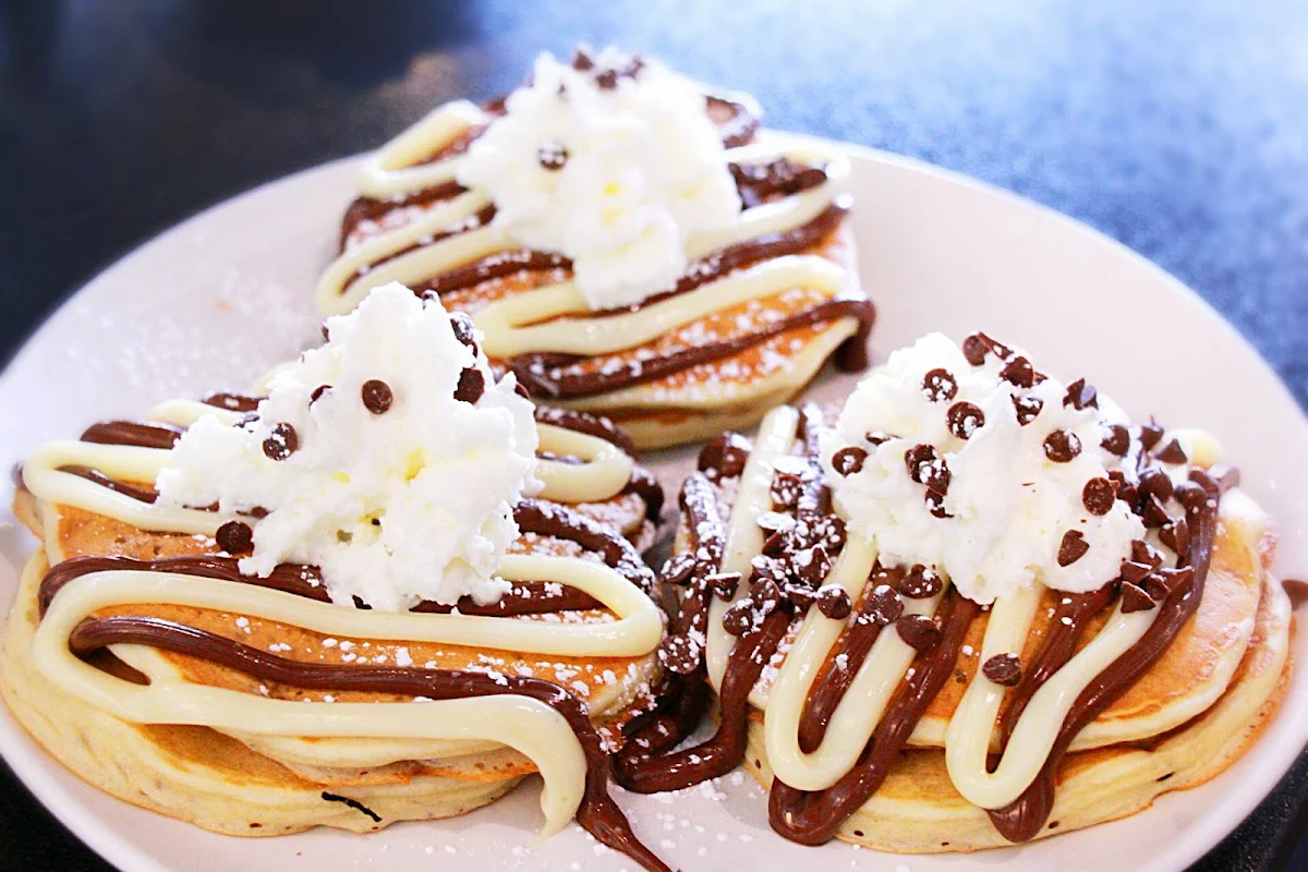 Chocolat Banana Pancakes