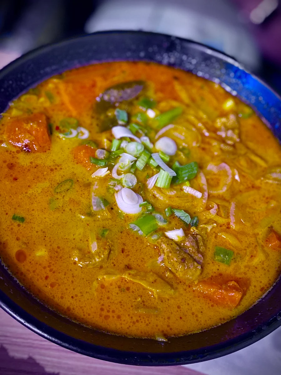 Beef Satay Spicy Noodle Soup