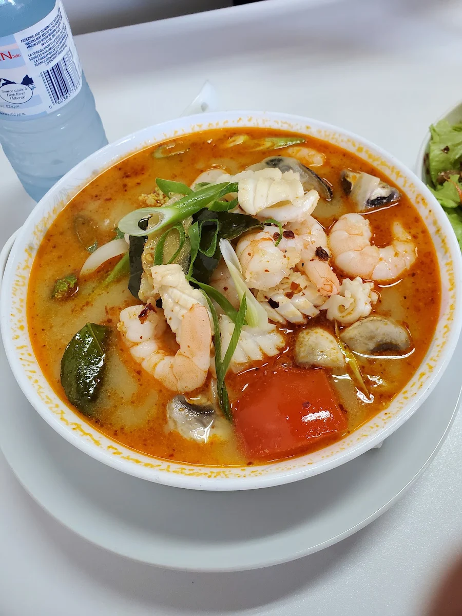 Tom Yum Seafood Soup