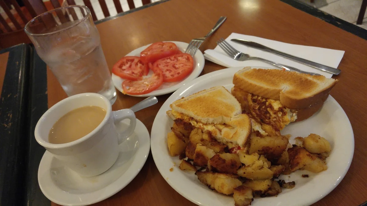 Tomato and Feta Omelette Sandwich