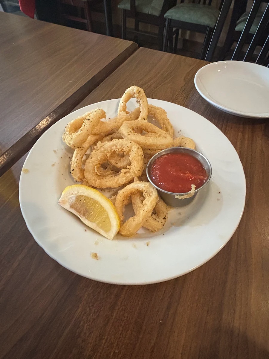 Fried Calamari Calmars Frits