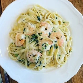 Shrimp Linguine Alfredo