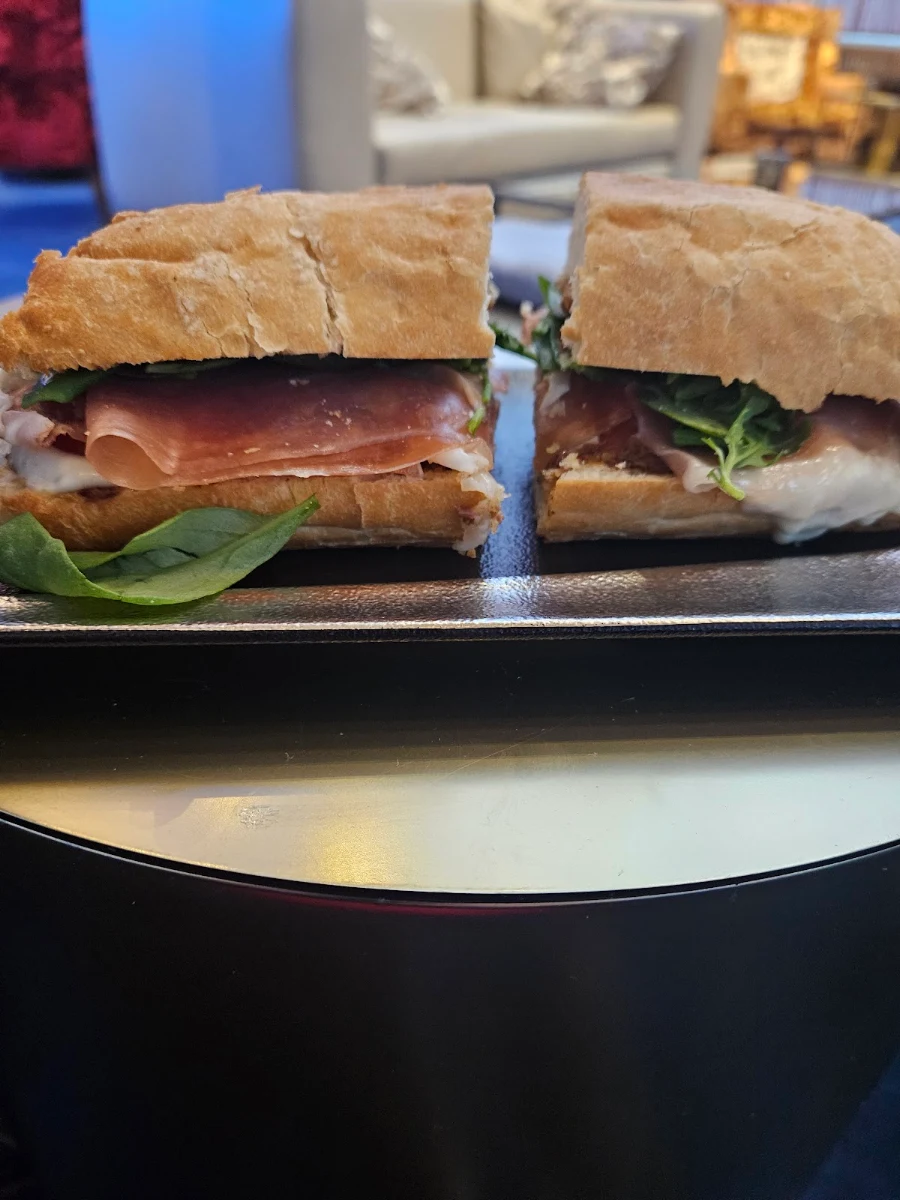 Toasted Goat Cheese & Prosciutto Sandwich