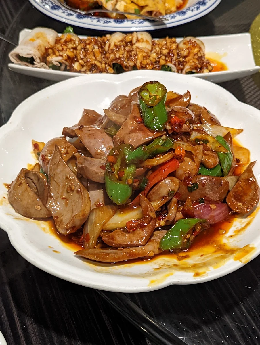 Pork Liver with Onions&Bell Peppers in Hot Chili Sauce