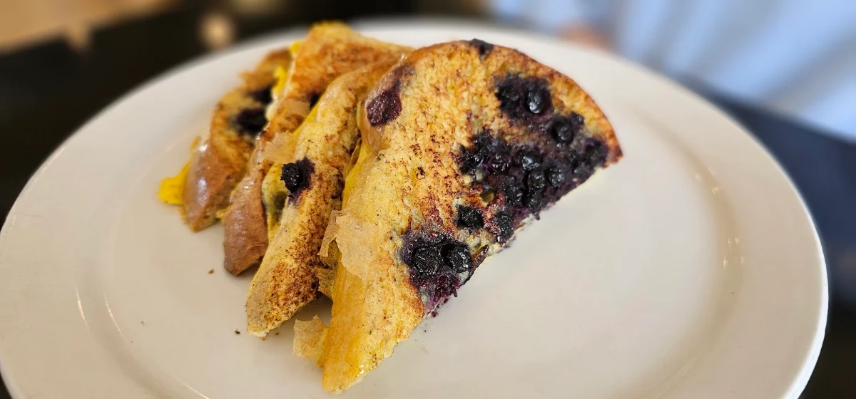 Blueberry French Toast Breakfast