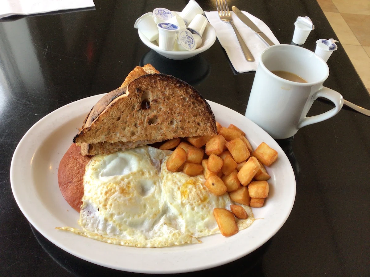 Eggs Toast Hash Browns