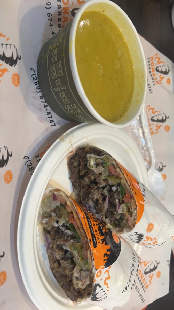 Beef Shawarma Wrap
