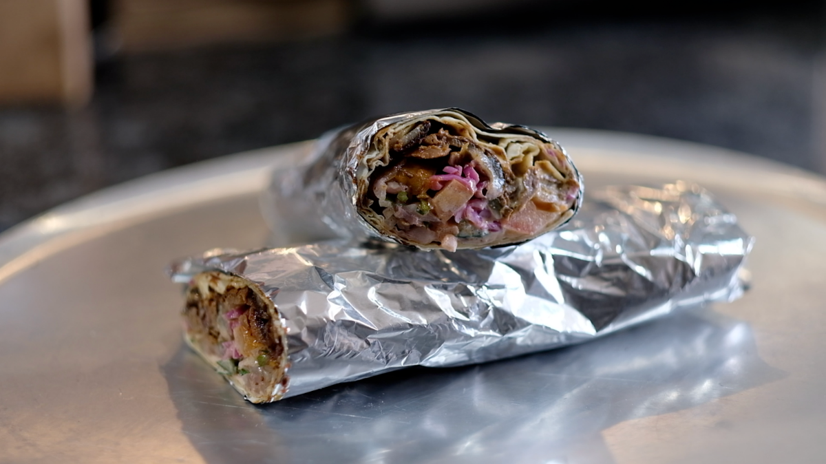 East Coast Style Beef Halifax Donair Wrap