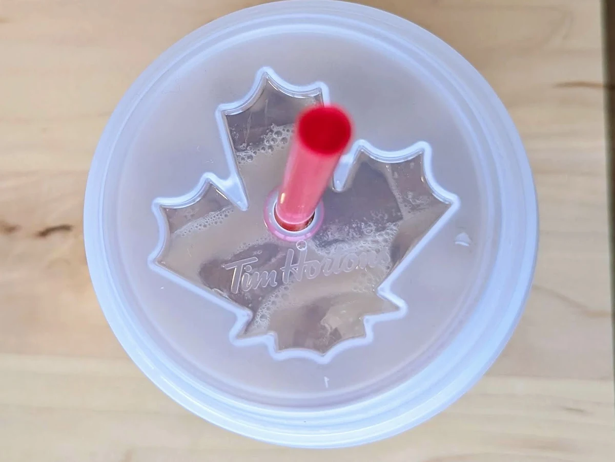 Iced Hazelnut Latte with Almond Milk