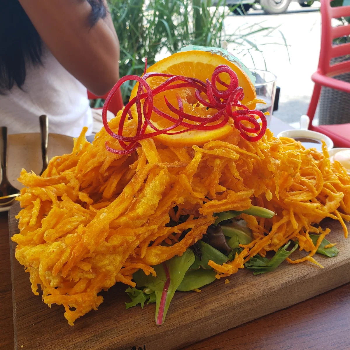 Sweet Potato Fritter