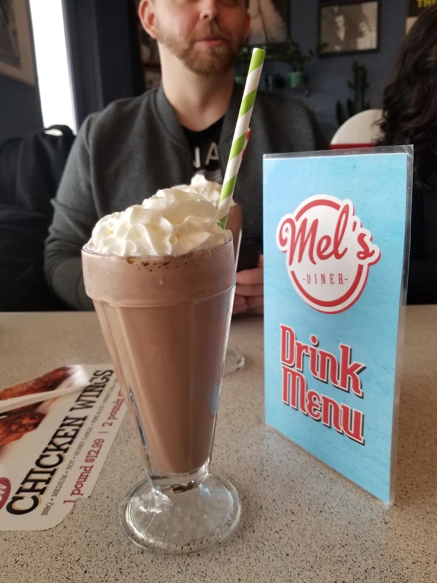 Strawberry Peanut Butter Milkshake