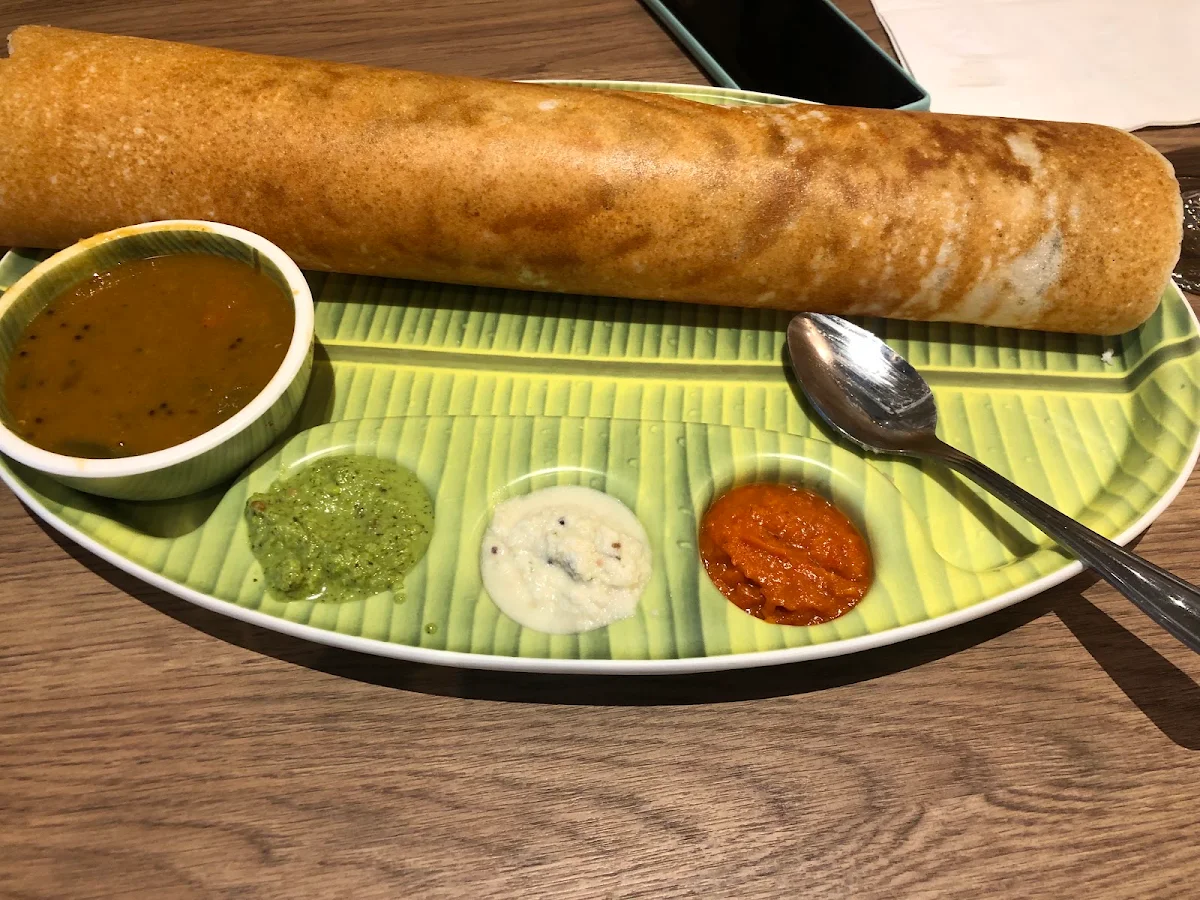 Masala Dosa and Idli Sambar