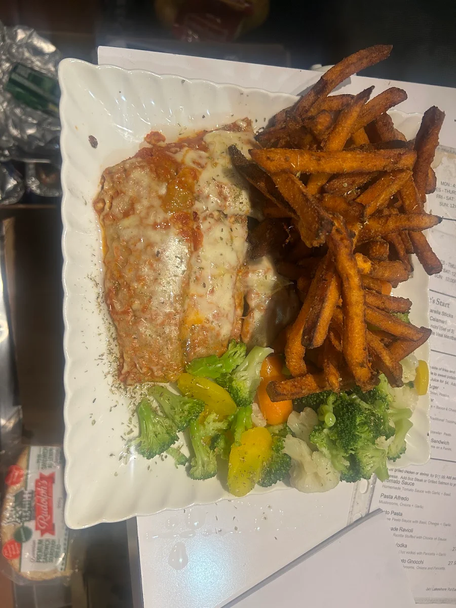 Eggplant Parm Dinner
