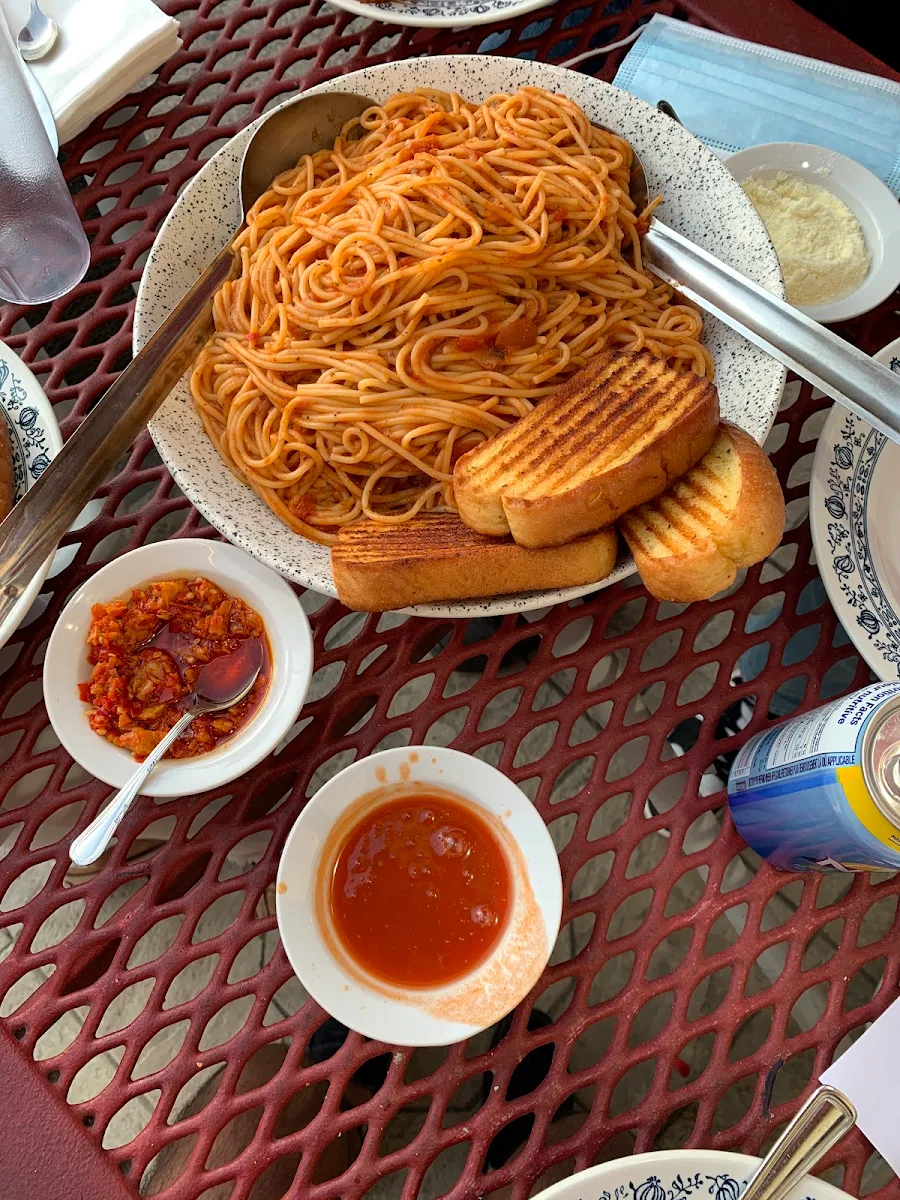 Spaghetti Marinara Vegetarian