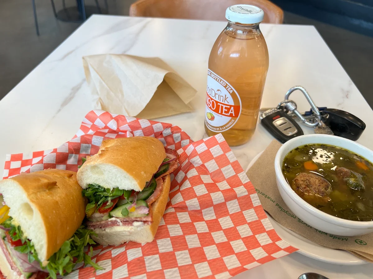 Italian Sub and Italian Wedding Soup