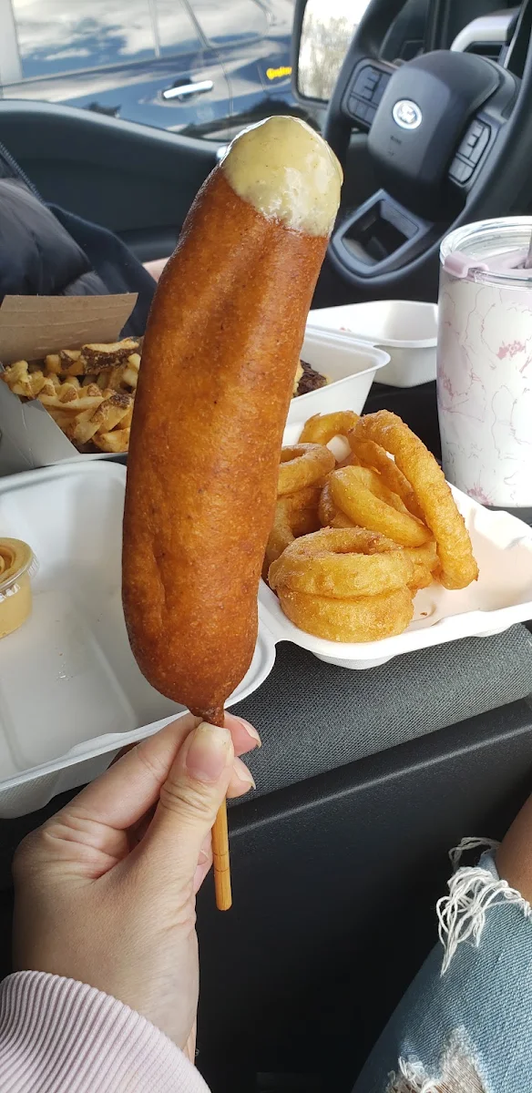 Happy Corn Dog
