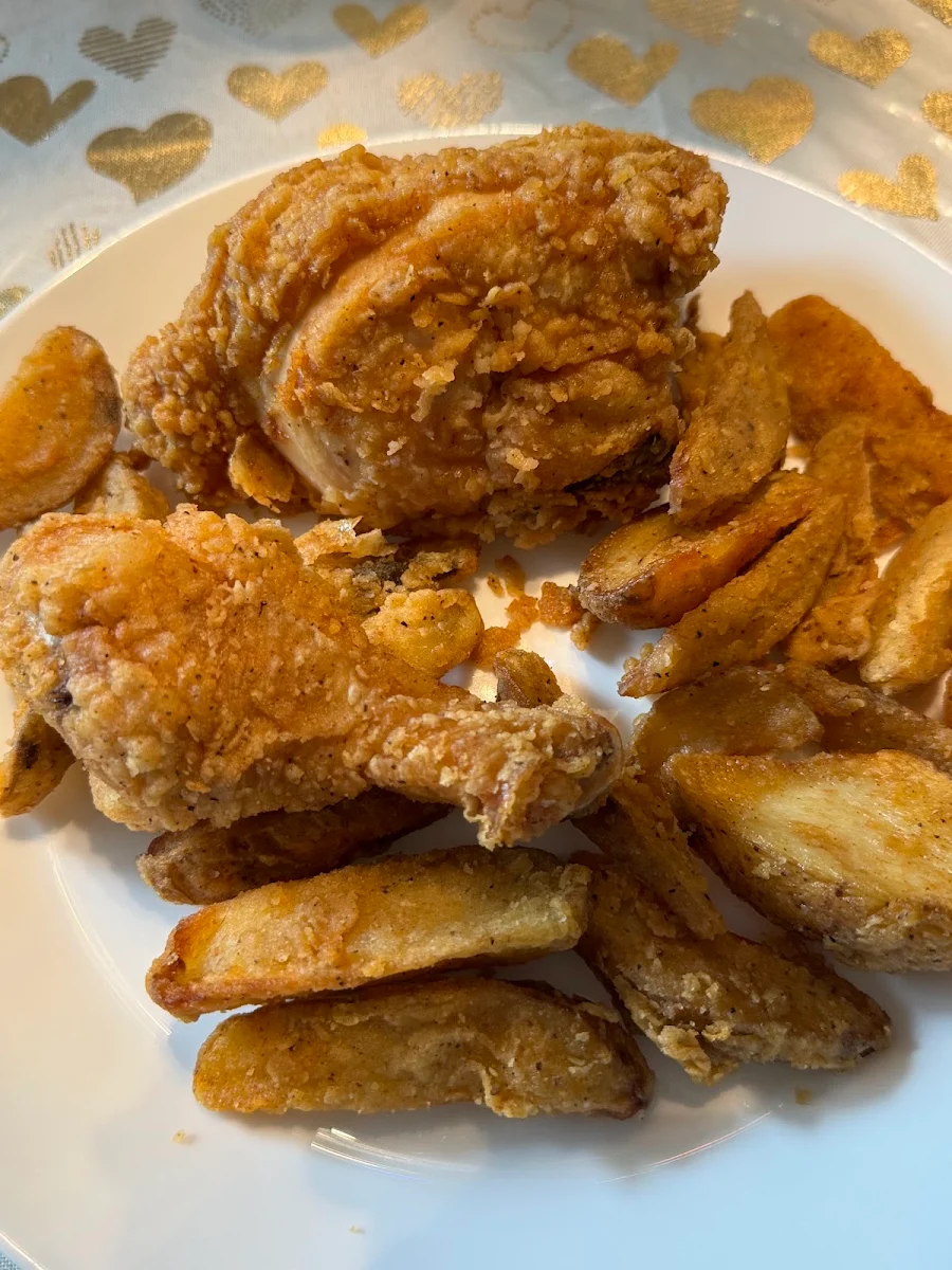 Fried Chicken and Taters