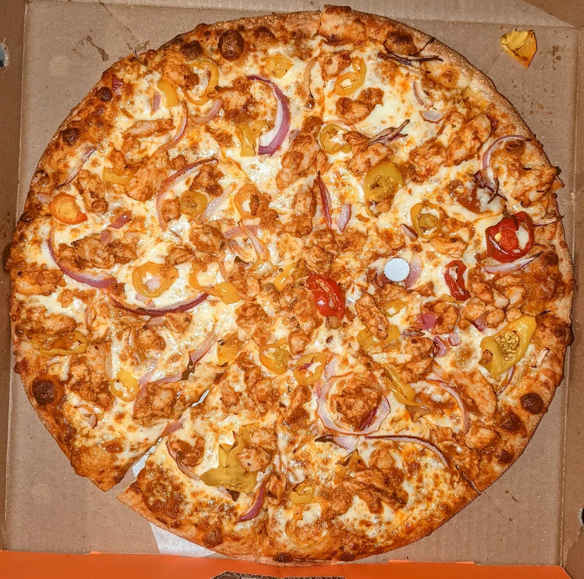 Butter Chicken Pizza