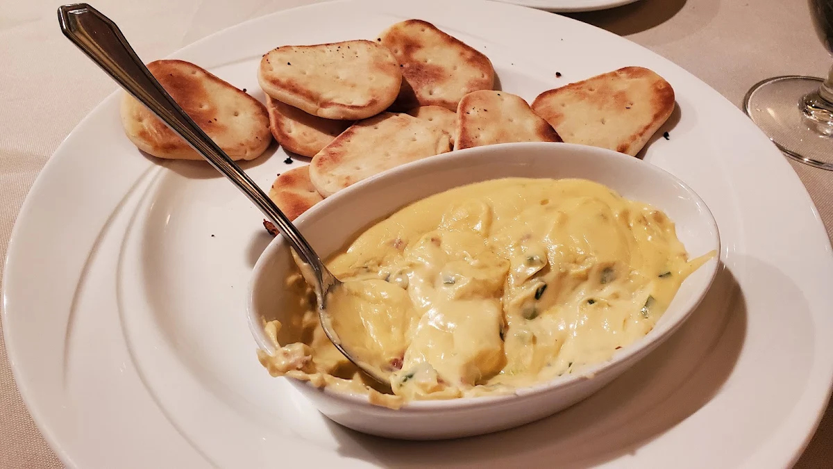 Jalapeno and Cheese Dip with Pita Bread