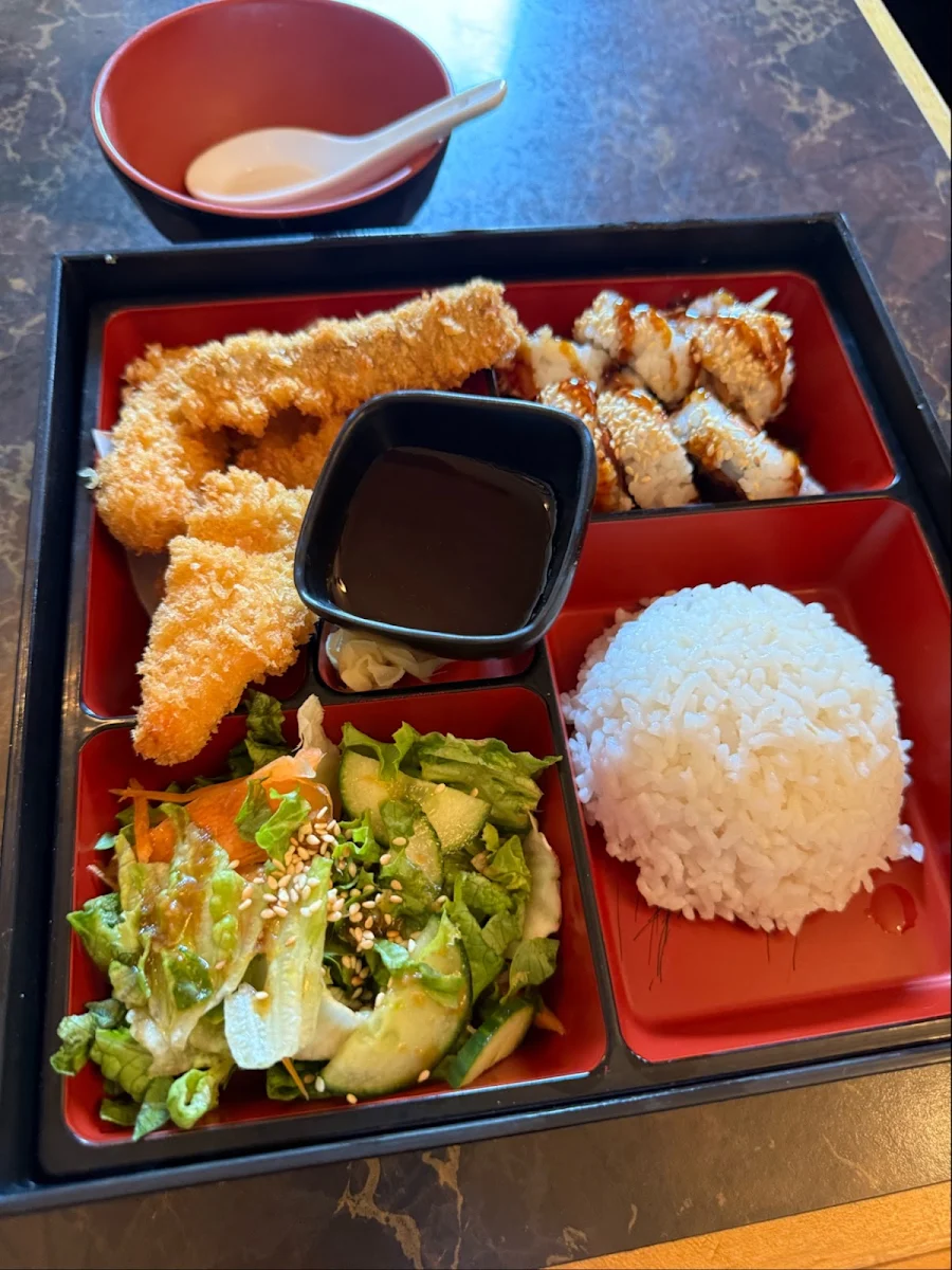 Panko Salmon Bento Box