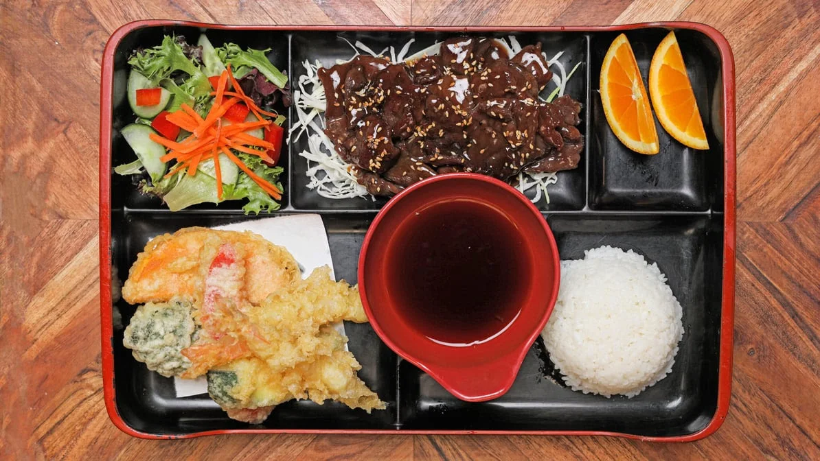 Teriyaki Beef Bento