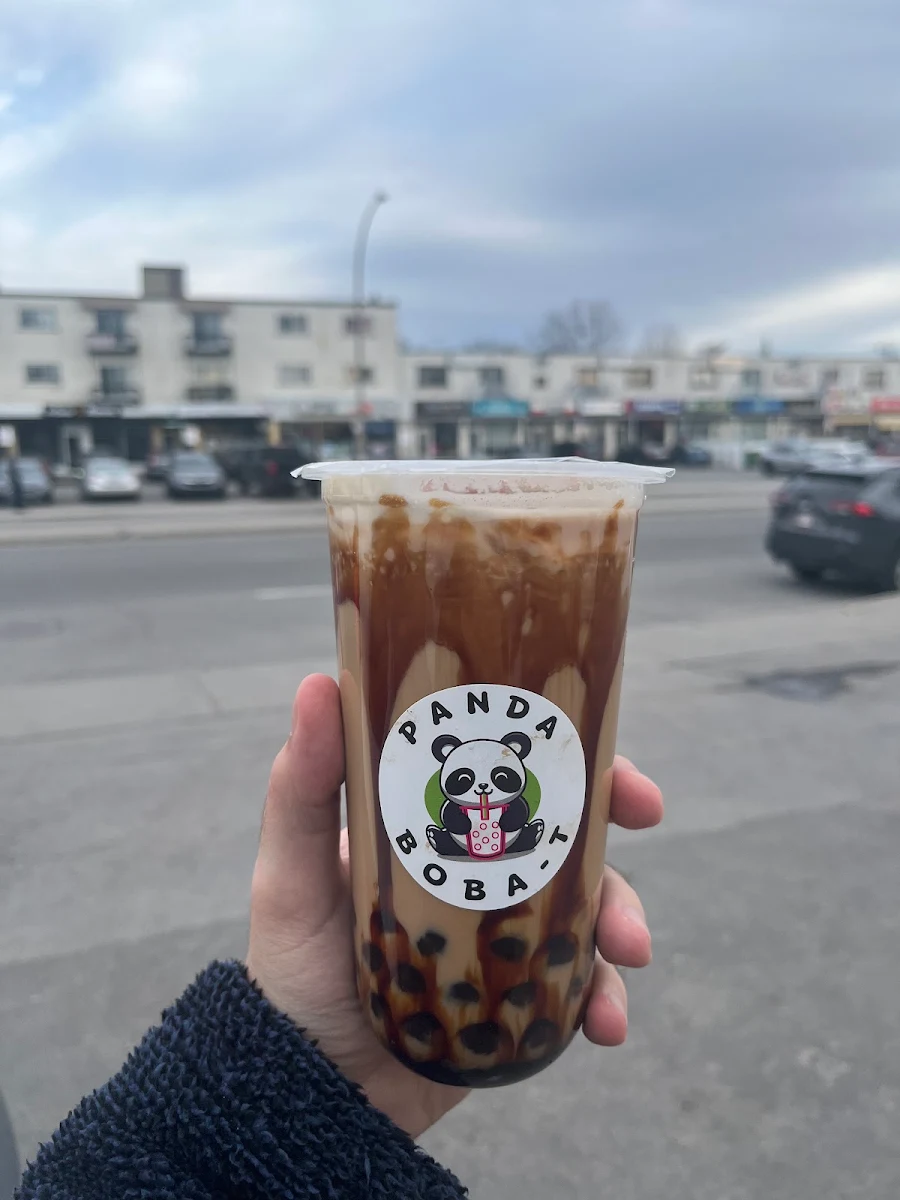 Brown Sugar Milk Tea with Tapioca