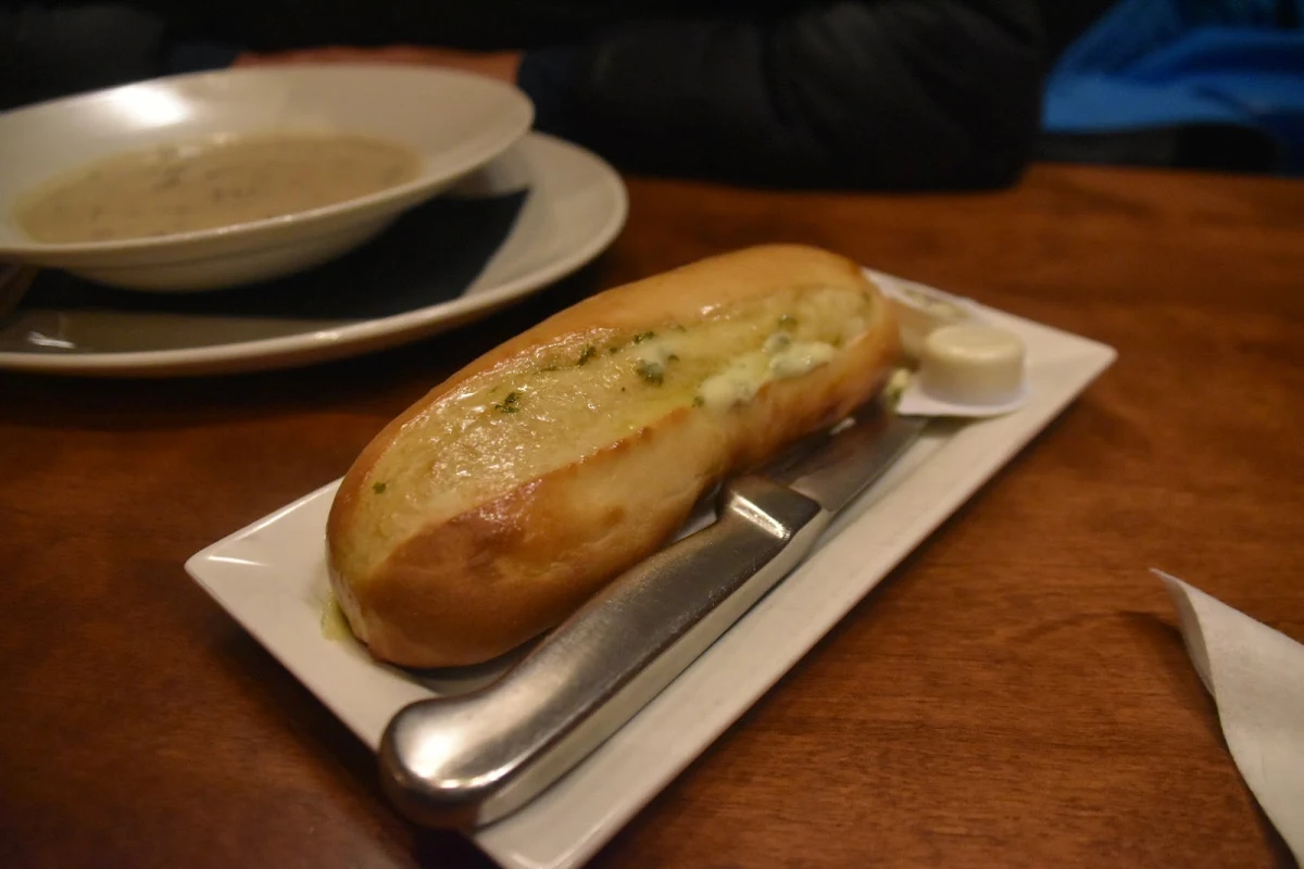 Garlic Bread, Cortina Restaurant