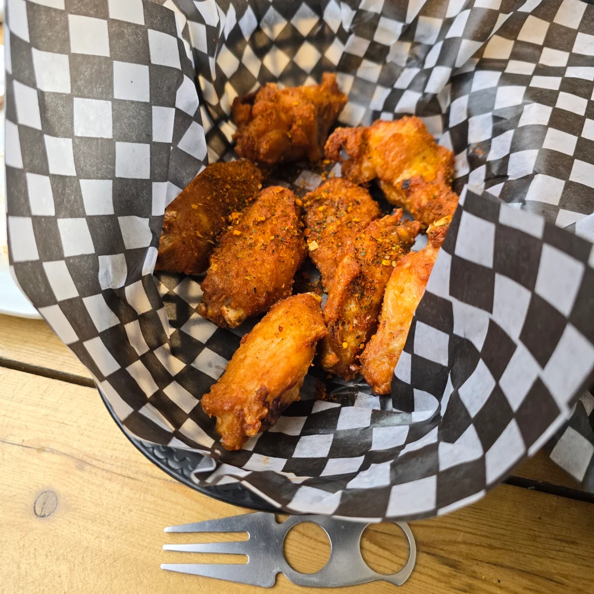 Cajun and Honey Garlic Wings