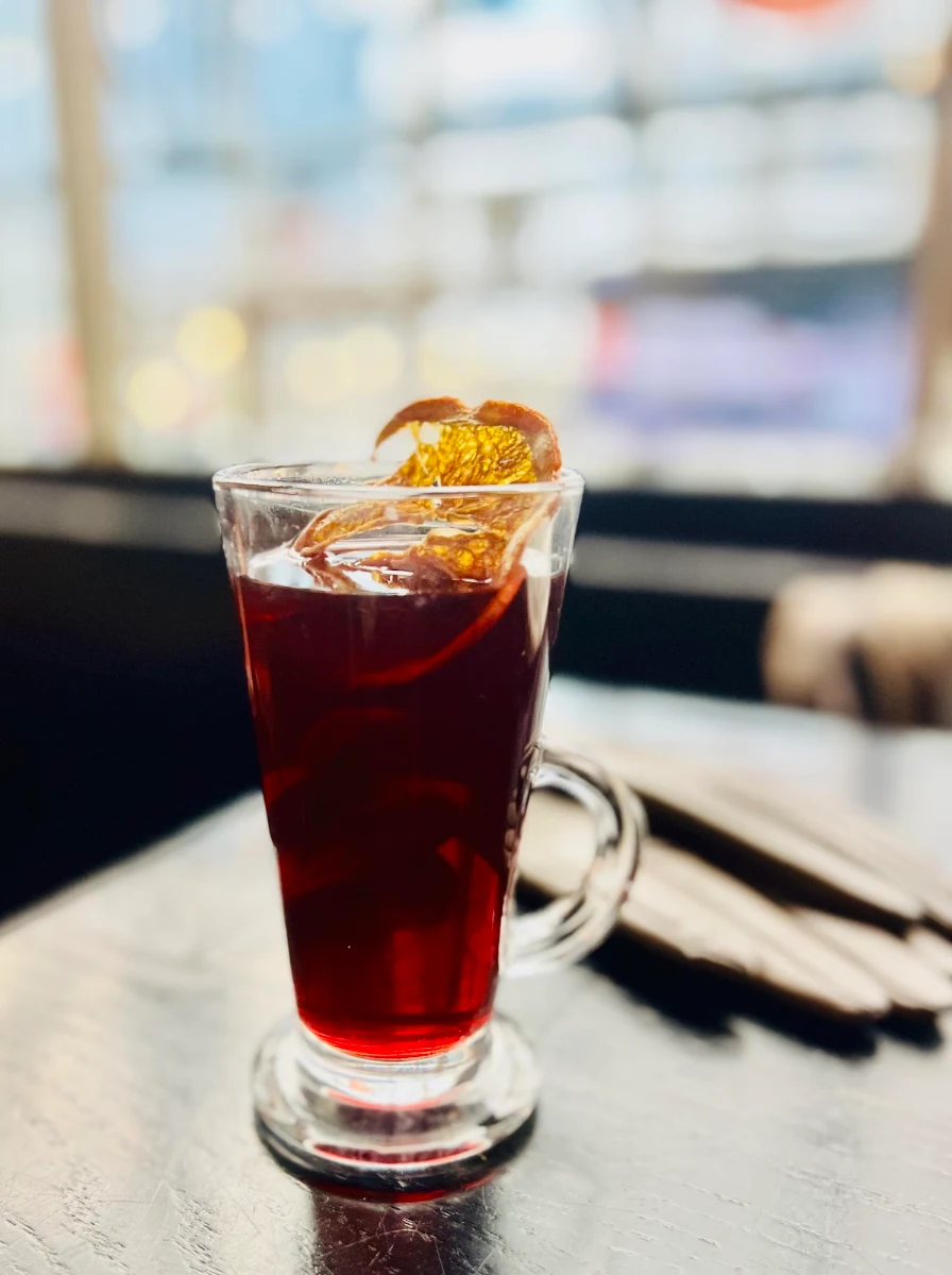 Mulled Wine 6oz 10 Red Wine Simmered with Cloves Cinnamon and Orange Peel