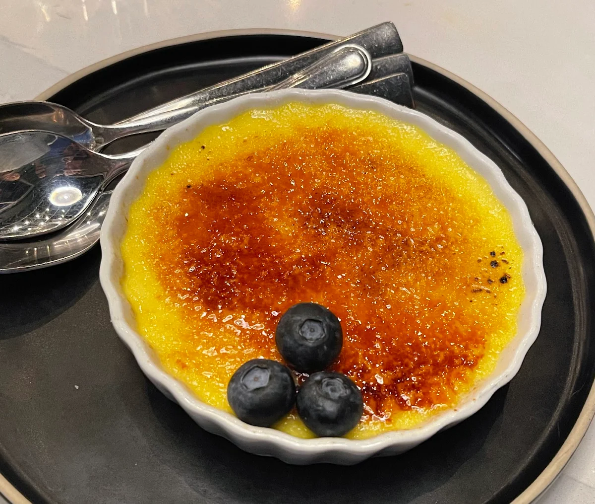 Saffron Creme Brûlée