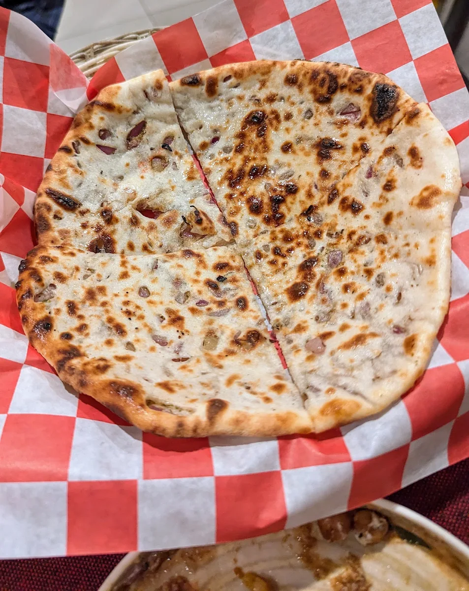 Naan À L'ail Garlic Naan