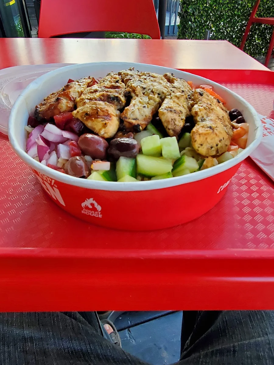 Poulet Et Legumes Mixtes