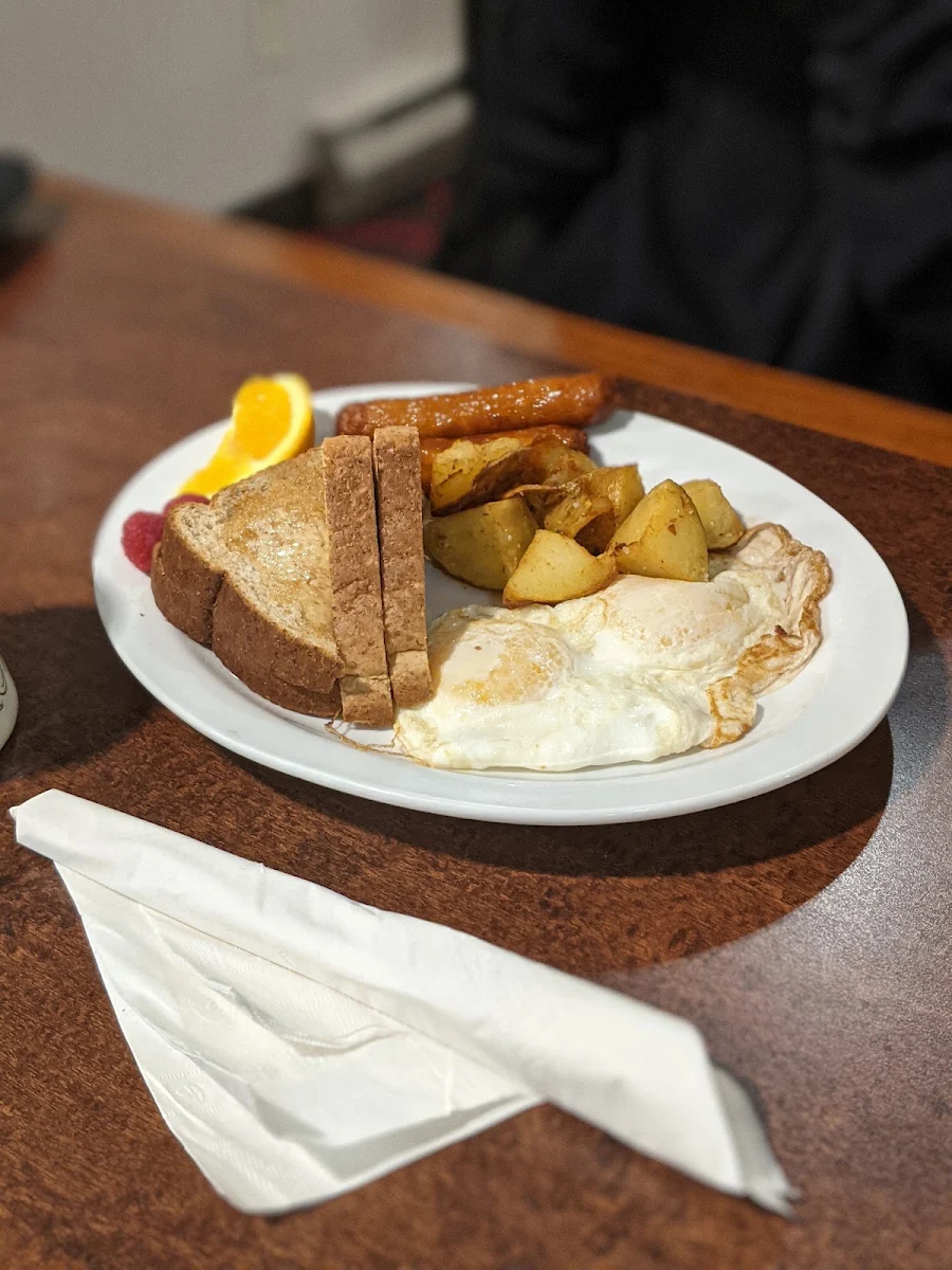 Eggs Home Fries & Toast