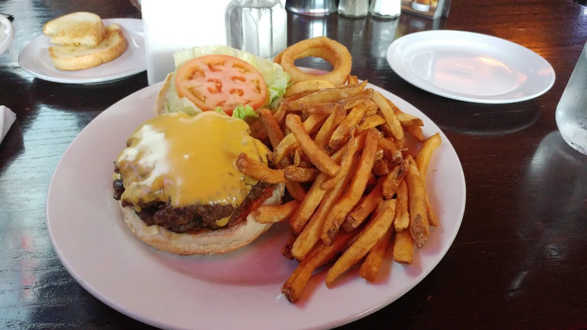 Burger and Fries