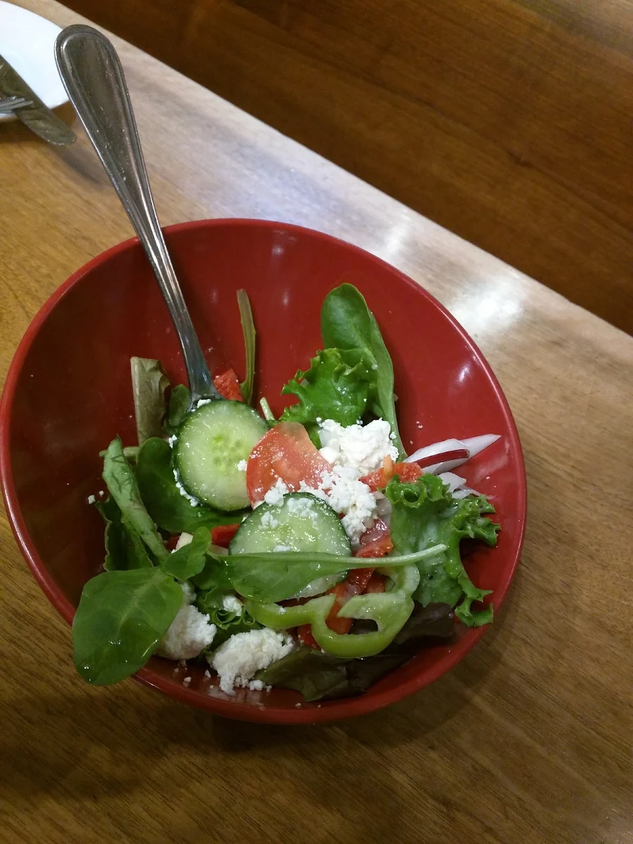 Green Salad with Feta Cheese