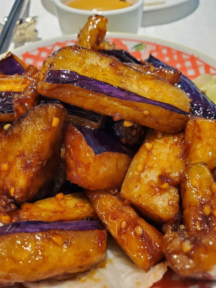 Eggplant w Spicy Garlic Sauce