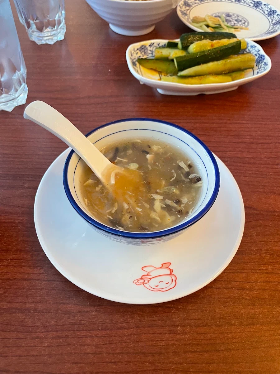 Hot & Sour Soup Soupe Aigre Piquante
