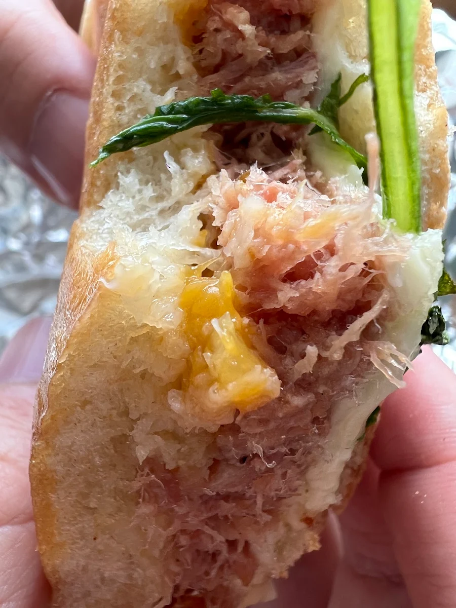 Duck and Pork Sandwich