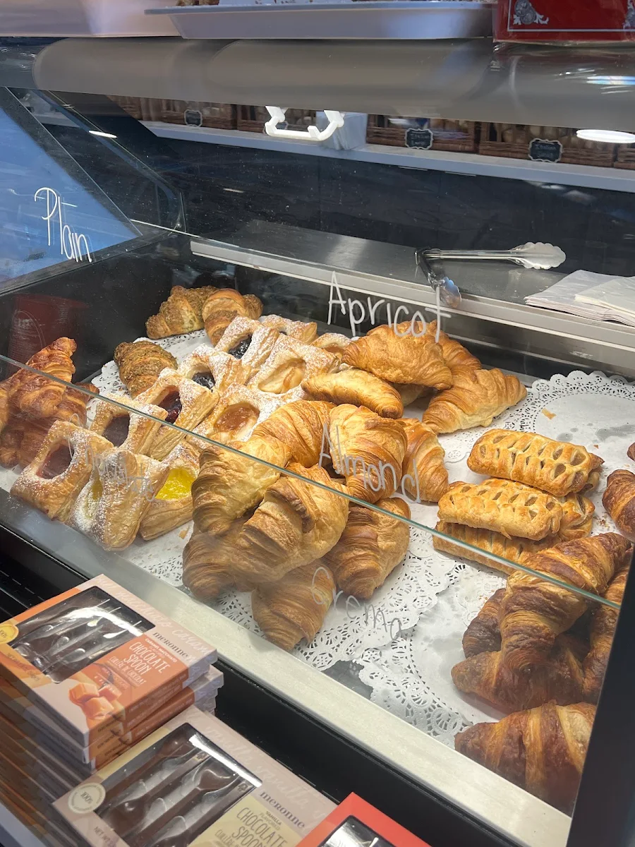 Fresh Croissant and Danish